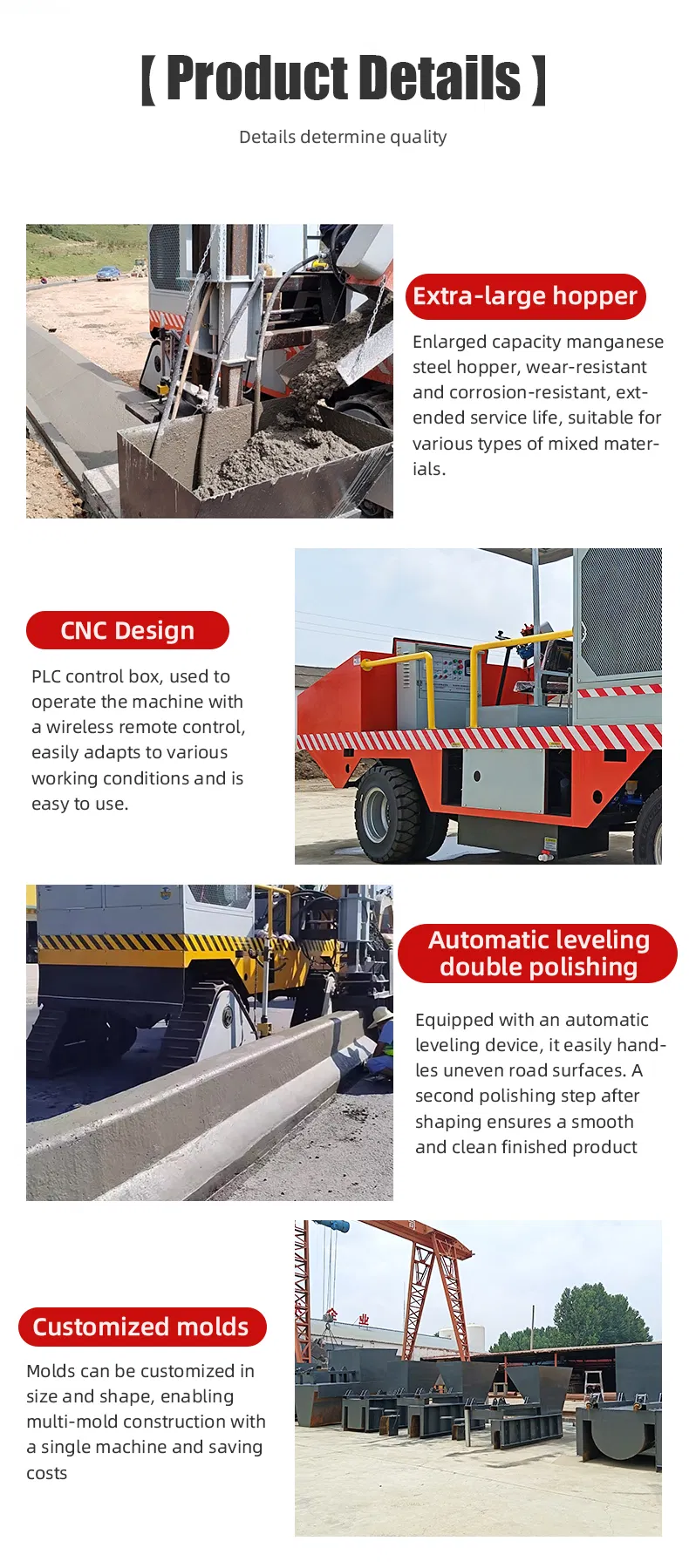 Slipform Curb Paver 5