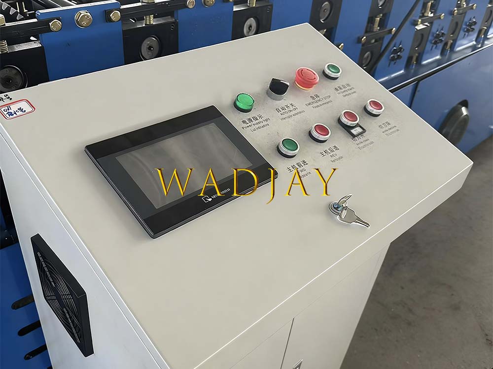 High Speed Rainwater Downspout Forming Machine For Metal Gutter Drainage System