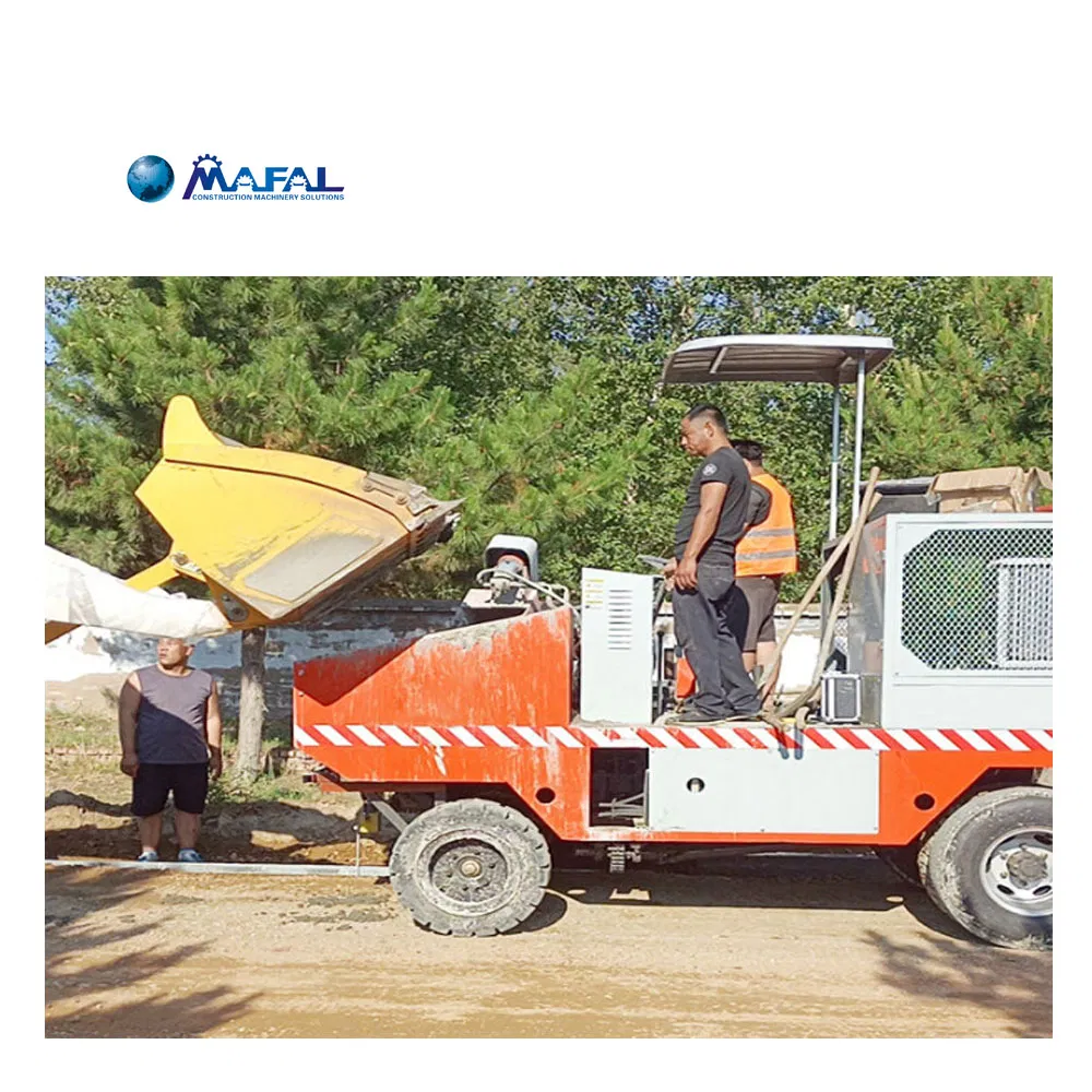 Used Slipform Paver Kb20 70kw Hopper Capacity1m³ Slipform Paver Concrete in Store