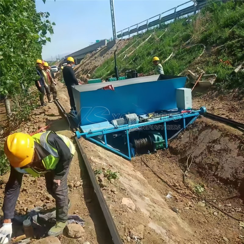 U-Shaped Highway Ditch Forming Machine
