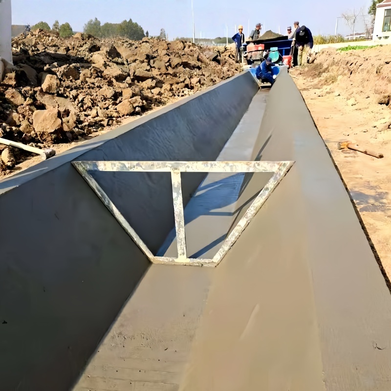 High Quality Concrete U-Drain Forming Machine Pipe Making Machinery Drainage U-Ditch Mold