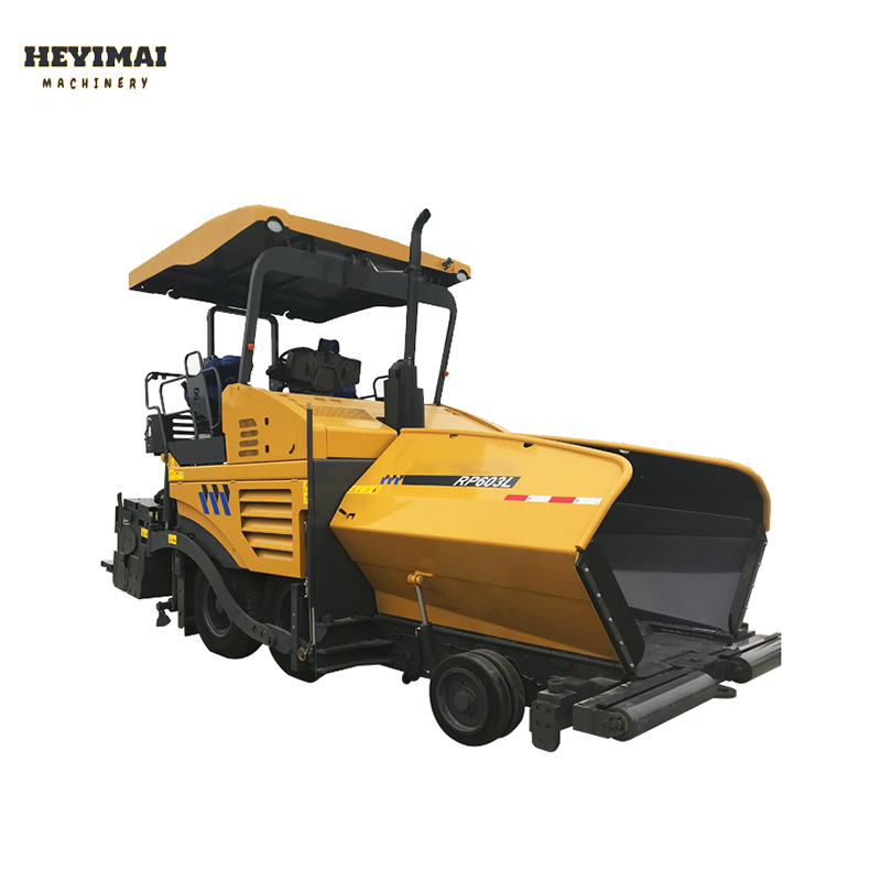 Road Construction RP603 6m Width Small Asphalt Concrete Paver in Brazil