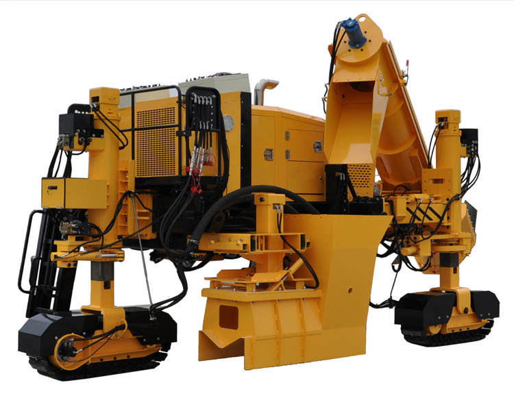 Ditches Versatile Slip Form Highway Road Concrete Slipform Paver Curb Kerb Machine