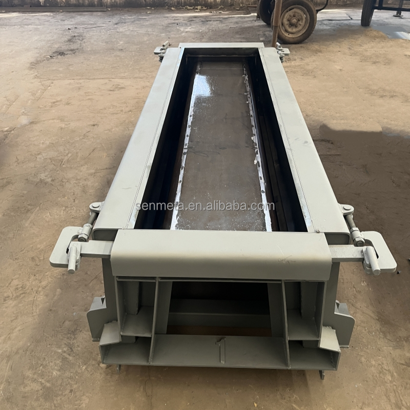 Lower Price Factory Supplier Sale U Shape Channel Precast Concrete Drain Trench Mold Forming Machine for Rain Storm Pipeline
