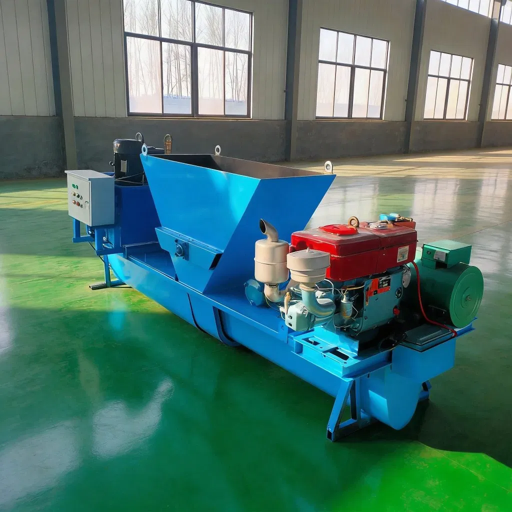 Self-Propelled Concrete Channel Forming Machine U-Type Ditch Slipform Machinefarmland Irrigation Slipform Machine Concrete Ditch One-Time Forming Equipment