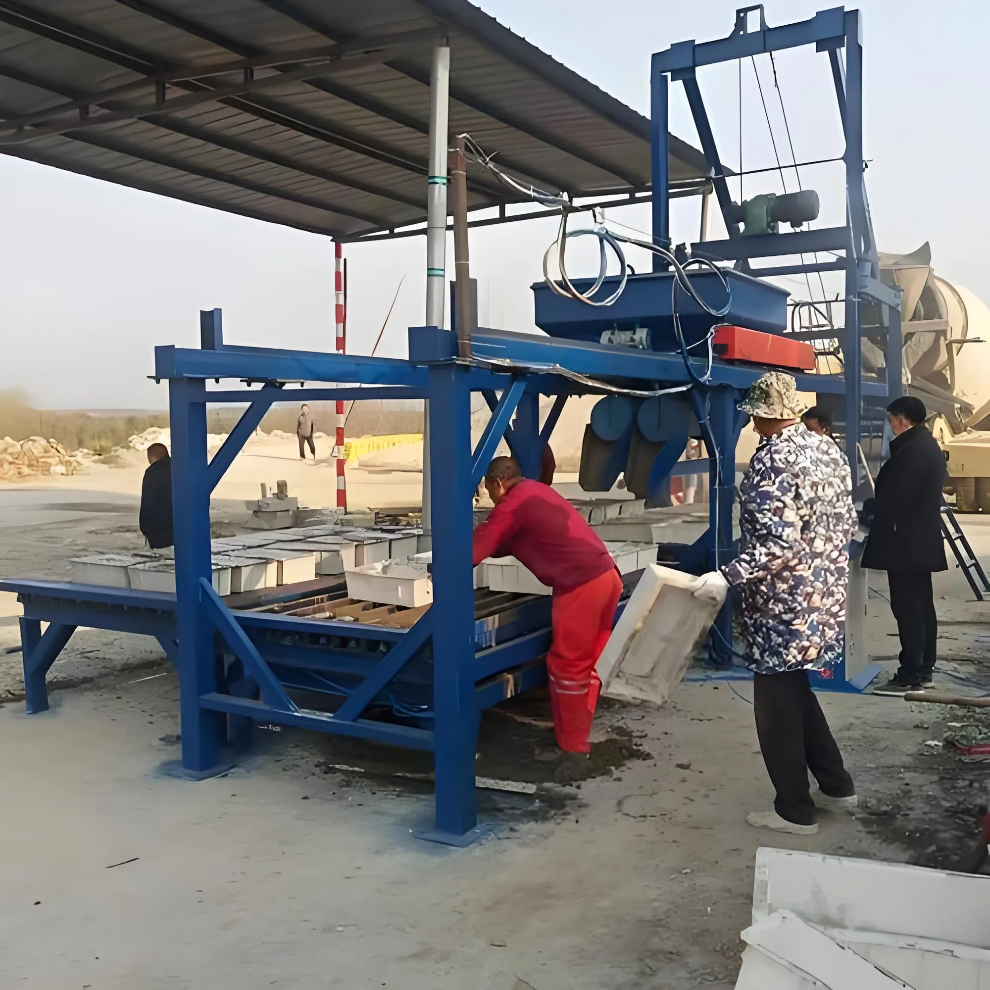 High-Quality Concrete Cement Precast Component Production Machine