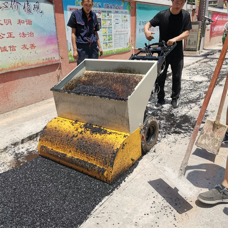 Mini Walk Behind Asphalt Paving Machine