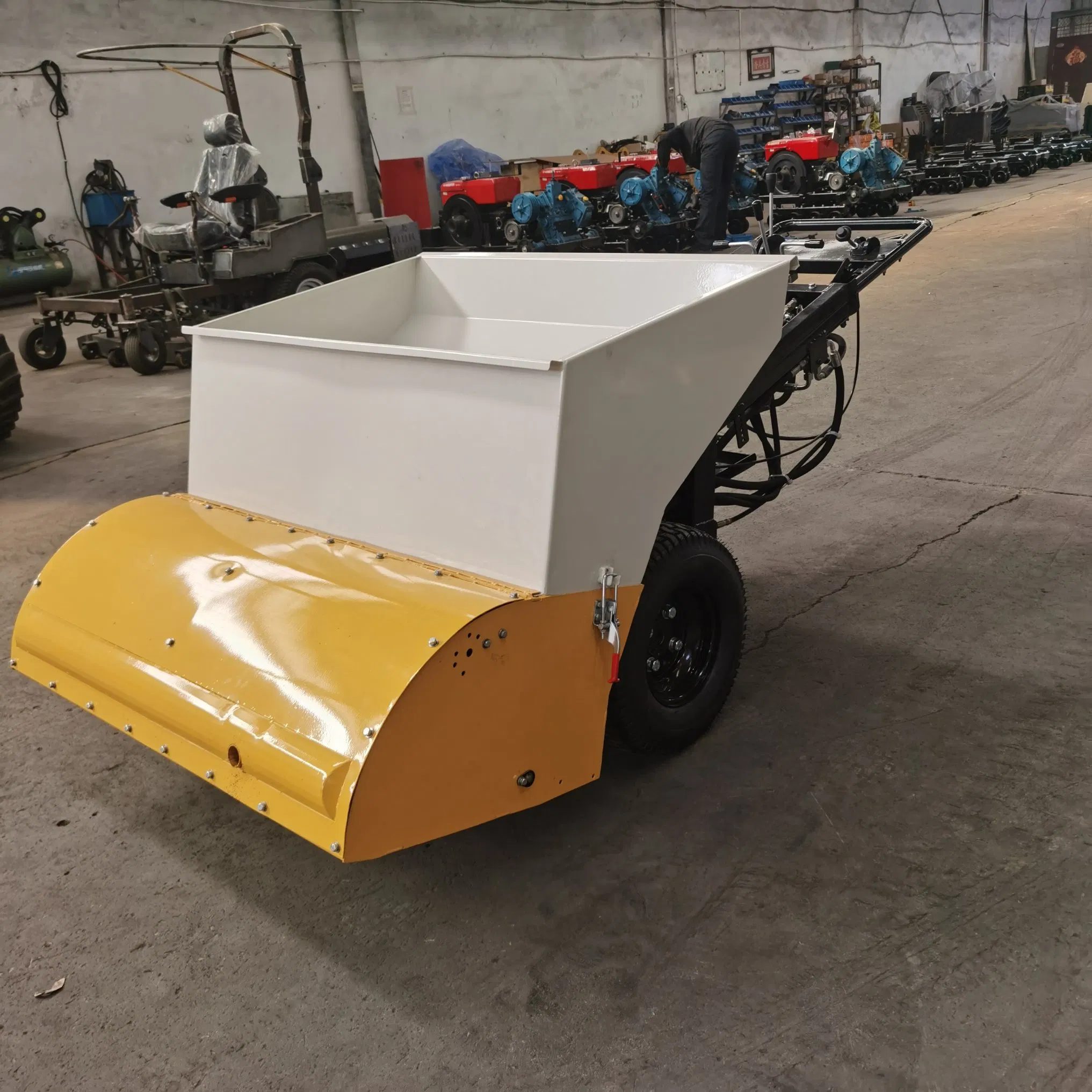 Mini Asphalt Pitch Small Roller Road Asphalt Paver Finisher Asphalt Pavers for Sale