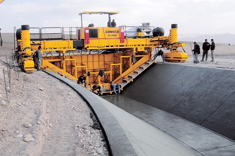 SMC6500 Road Machinery 4.5m Width Cement Concrete Slipform Paver