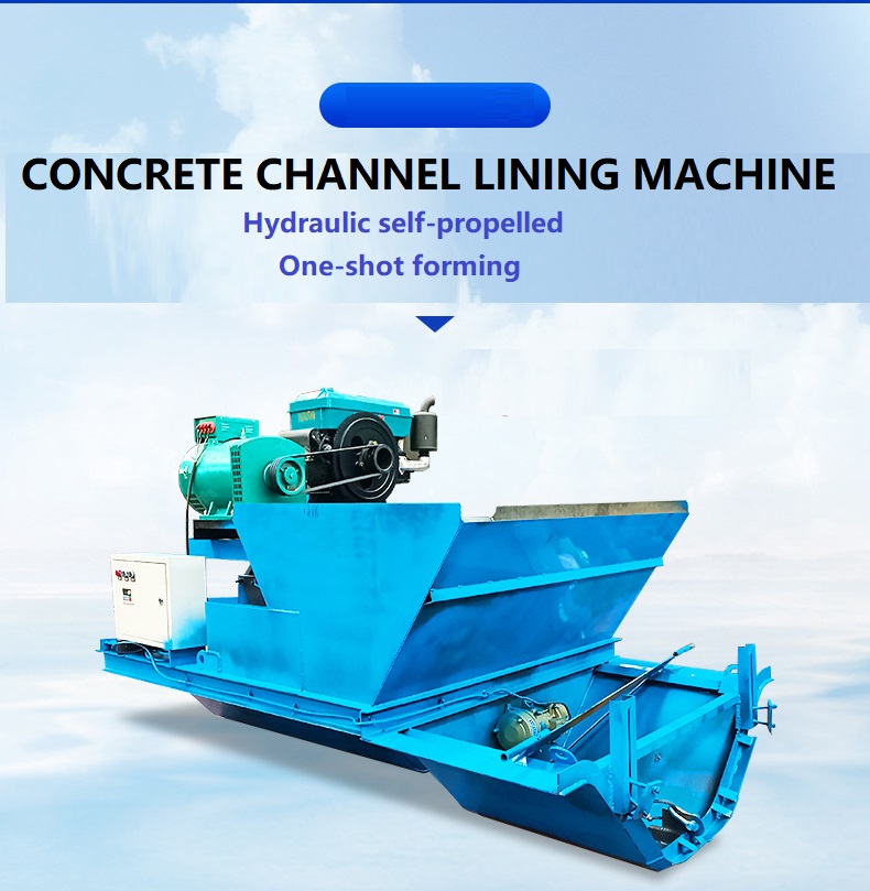 Road drainage ditch forming machine