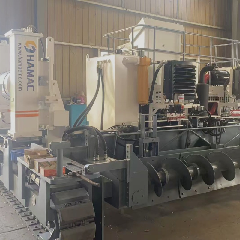 5m Road Drainage Ditches Paving Fully Automatic Concrete Slipform Paver Curb Machines