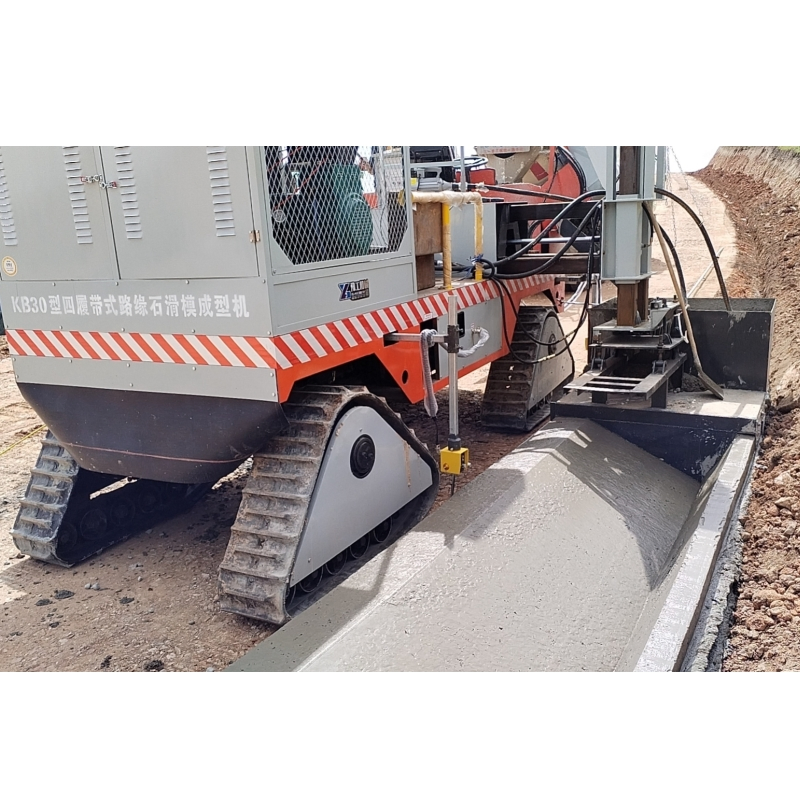 Small Concrete Curb Paver and Gutter Landscape Curbing Kerb Laying Machine Paver