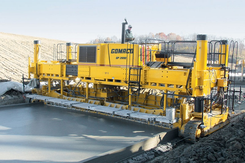 SMC6500 Road Machinery 4.5m Width Cement Concrete Slipform Paver