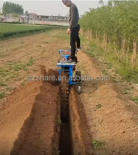 Chain ditching machine details