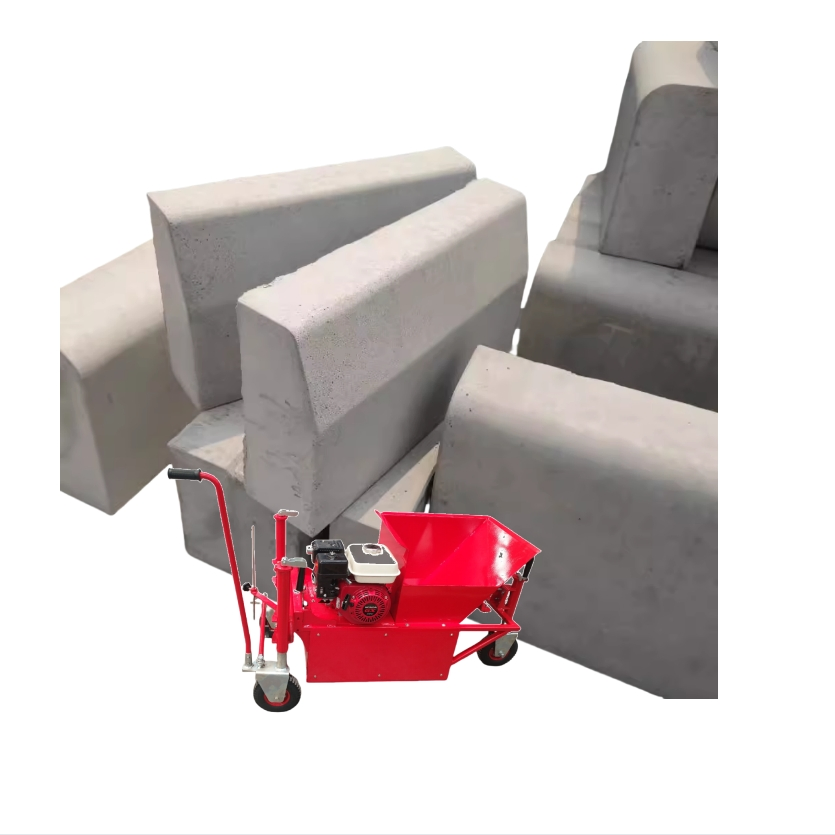 Ditch Lining Machine Concrete Road Curb and Gutter Machine Highway Slipform Curb Machine with Engine