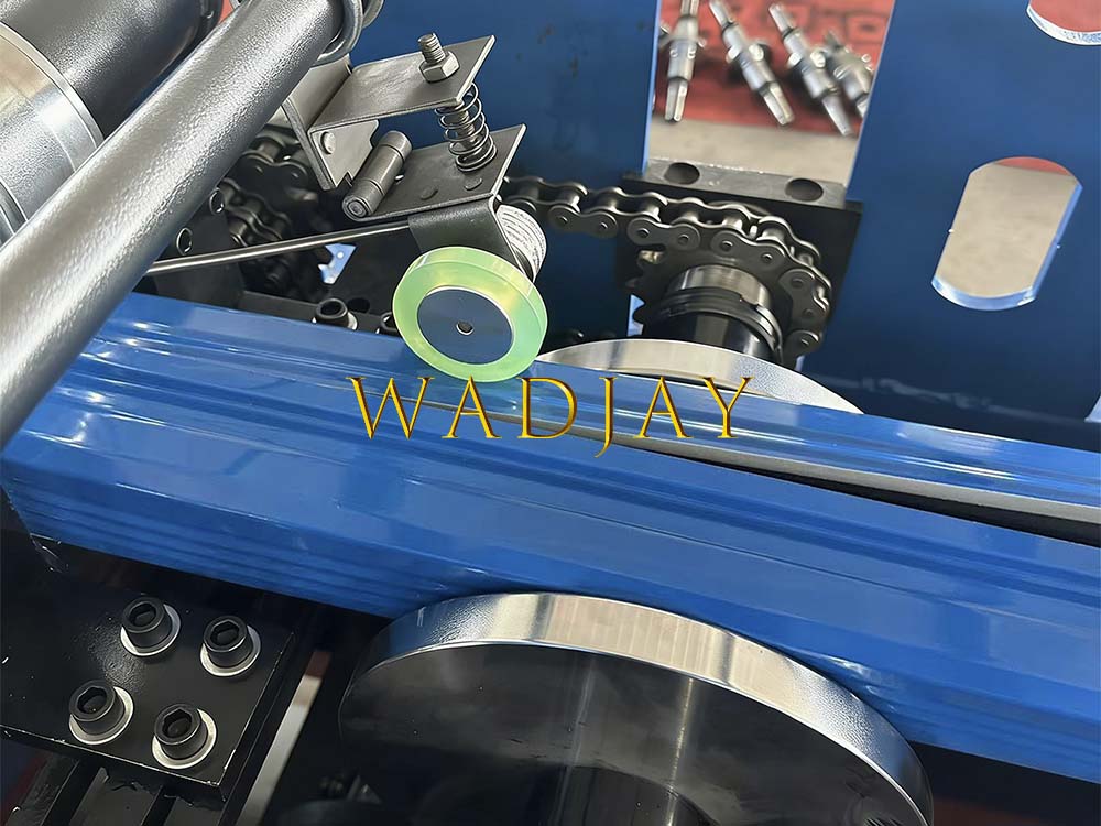 High Speed Rainwater Downspout Forming Machine For Metal Gutter Drainage System