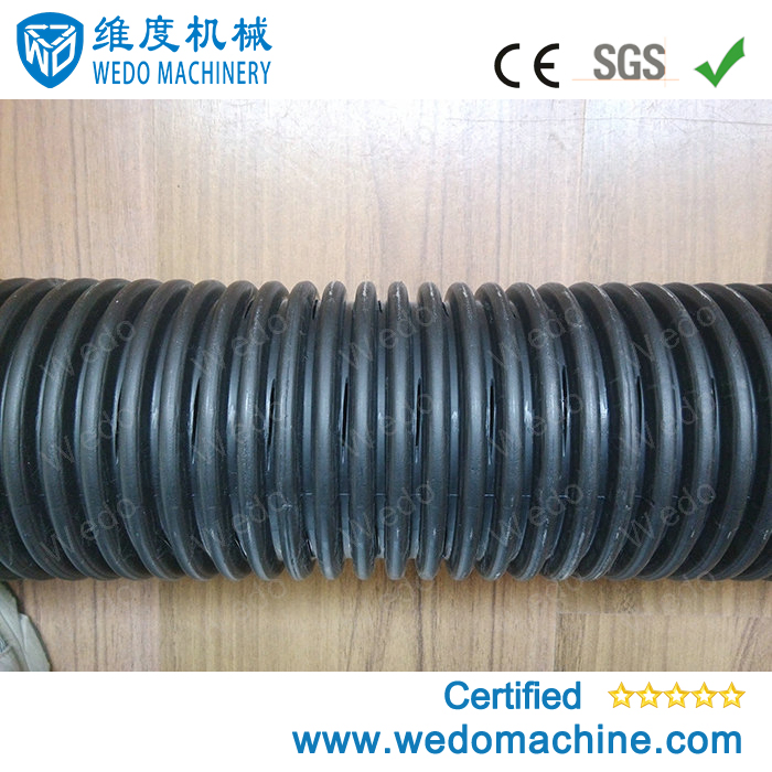 Double Wall Corrugated Pipe Plastic Corrugated Pipe Hole Making Machine