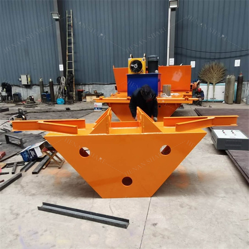 Rectangle T U Channel Slotted Channel Roll Forming Machine Concrete Ditch Machine for Drainage