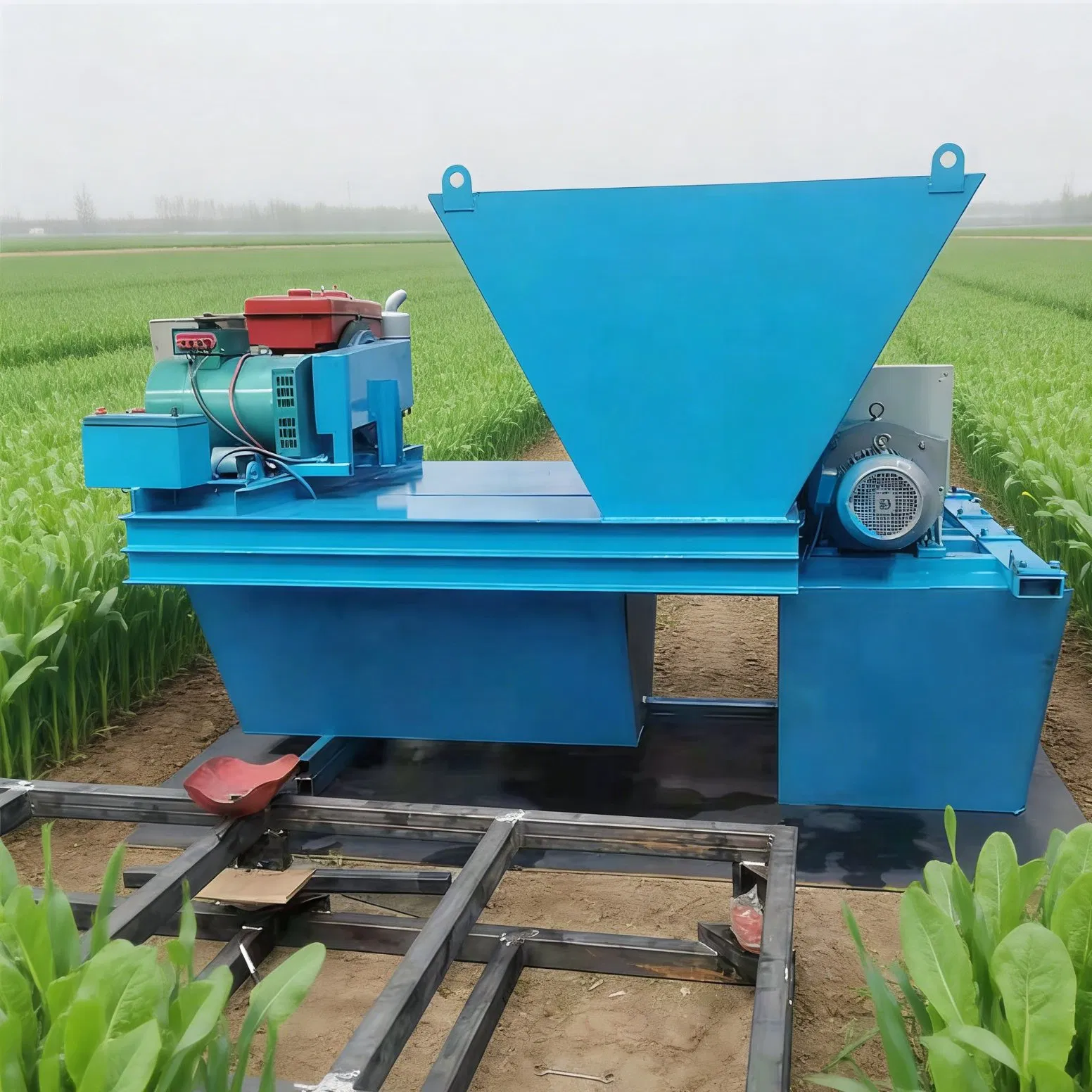 Highway Ditch Drainage Channel Forming Machinecast-in-Place Channel Forming Machine Channel Lining Machine