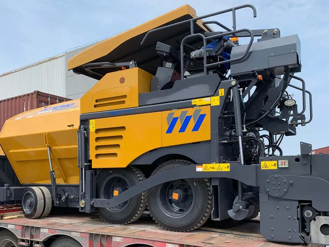 Asphalt Paver Front View