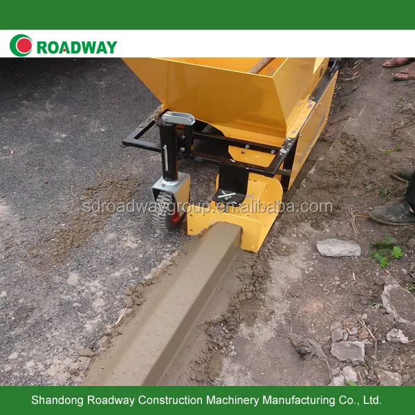 Reliable Hand-Push Curb Paver Structure
