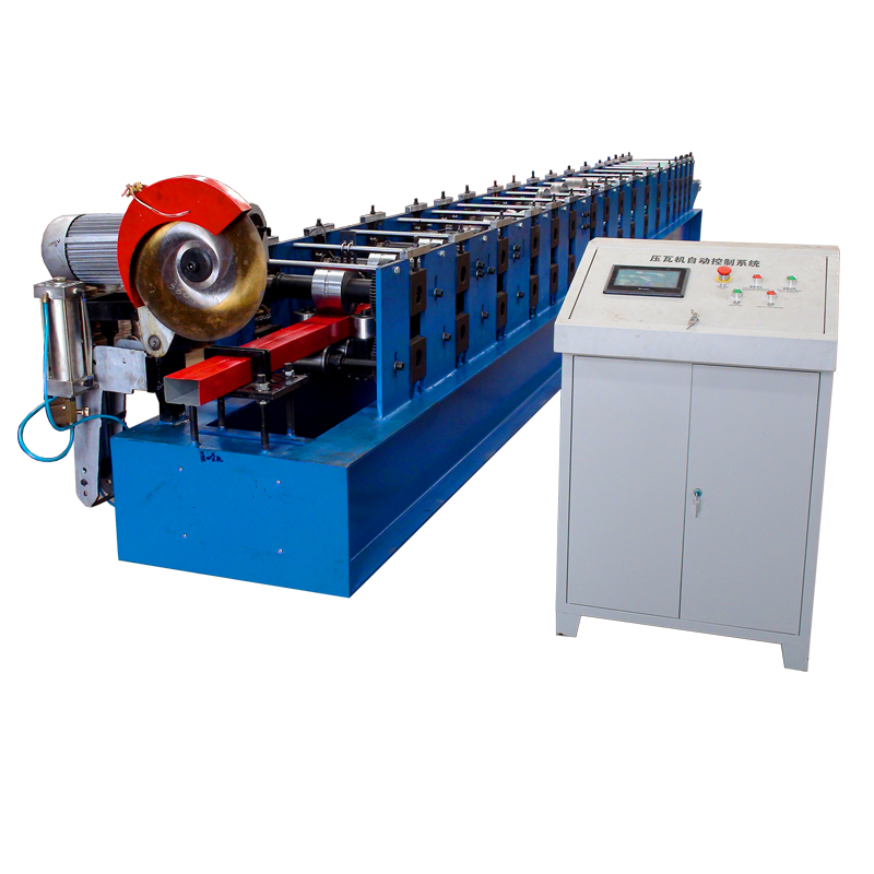 Hot Sale Rain Downpipe Downspout Roll Forming Machine Seamless Gutter Machine for a System of Pipes Used to Organize Drainage