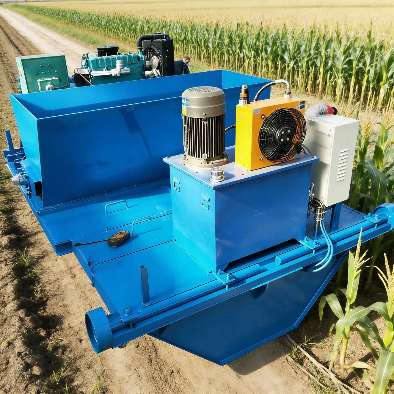 Highway Ditch Drainage Channel Forming Machinecast-in-Place Channel Forming Machine Channel Lining Machine