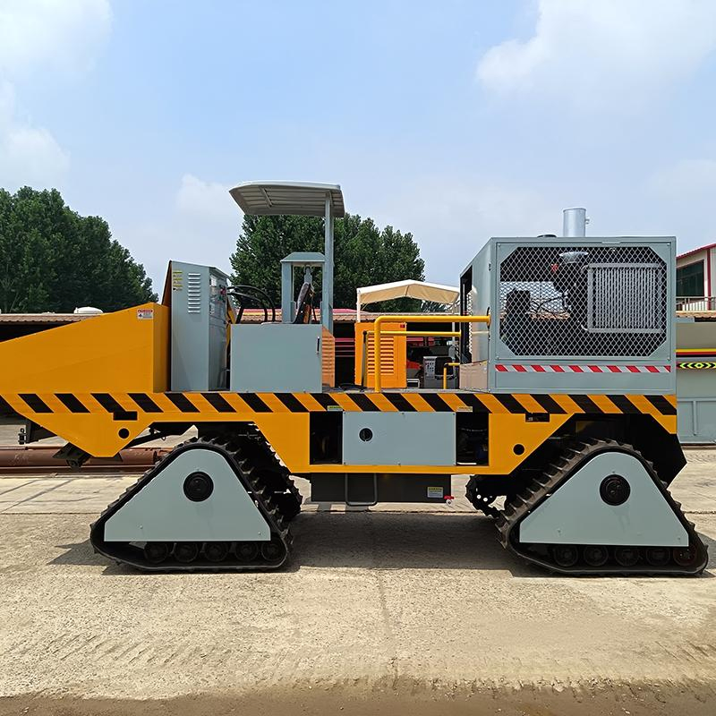 Automatic Concrete Drainage Ditch Slipform Curb Paver Trench Channel Lining Machine