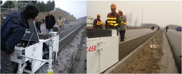 MC450 Curb & Gutter Extruder