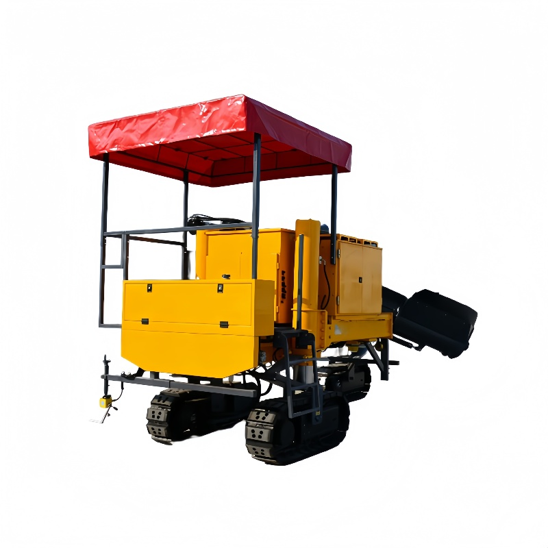 High-Performance Slipform Paver for Precise Curb and Gutter Construction