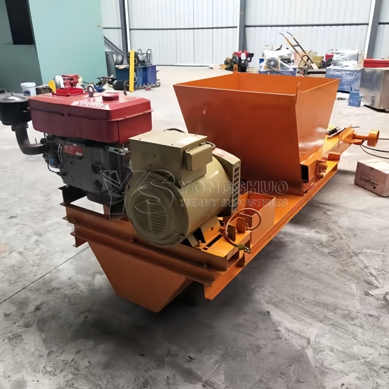 One-Time Forming Concrete Channel Machine
