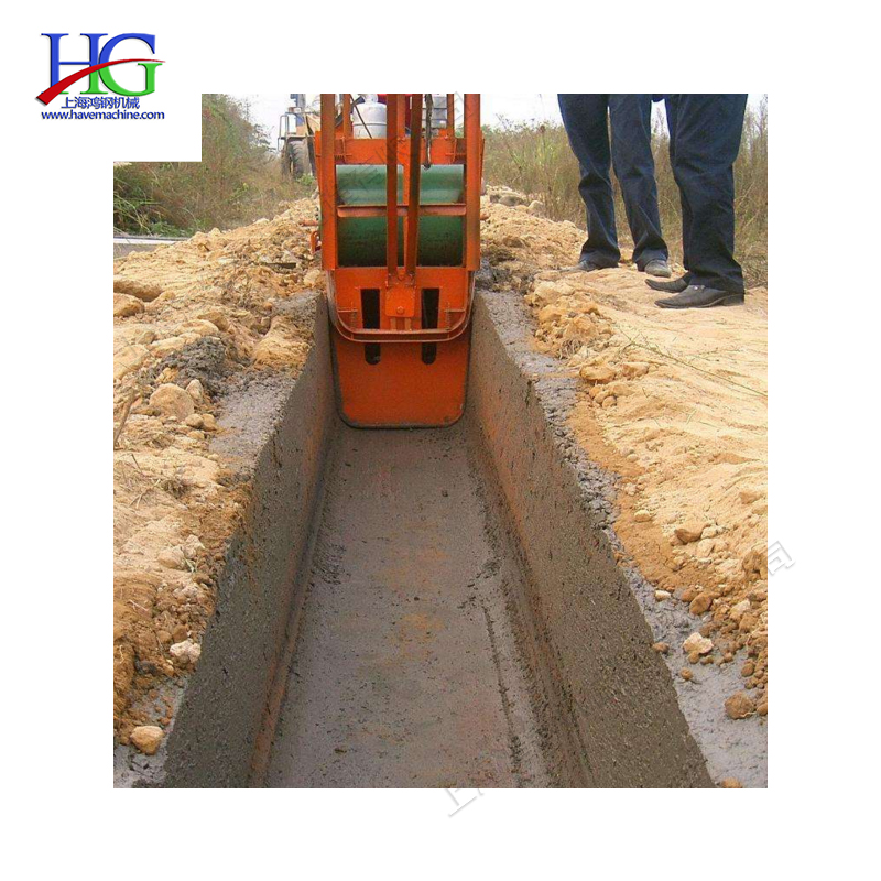 Concrete Cast-in-place Ditch Moulding Machine Side Ditch Lining Slipform Lining Machine Farmland Drainage Ditch Moulding Machine