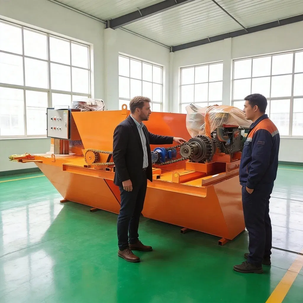 Concrete Trapezoidal Channel Forming Machine for Cast-in-Place Construction