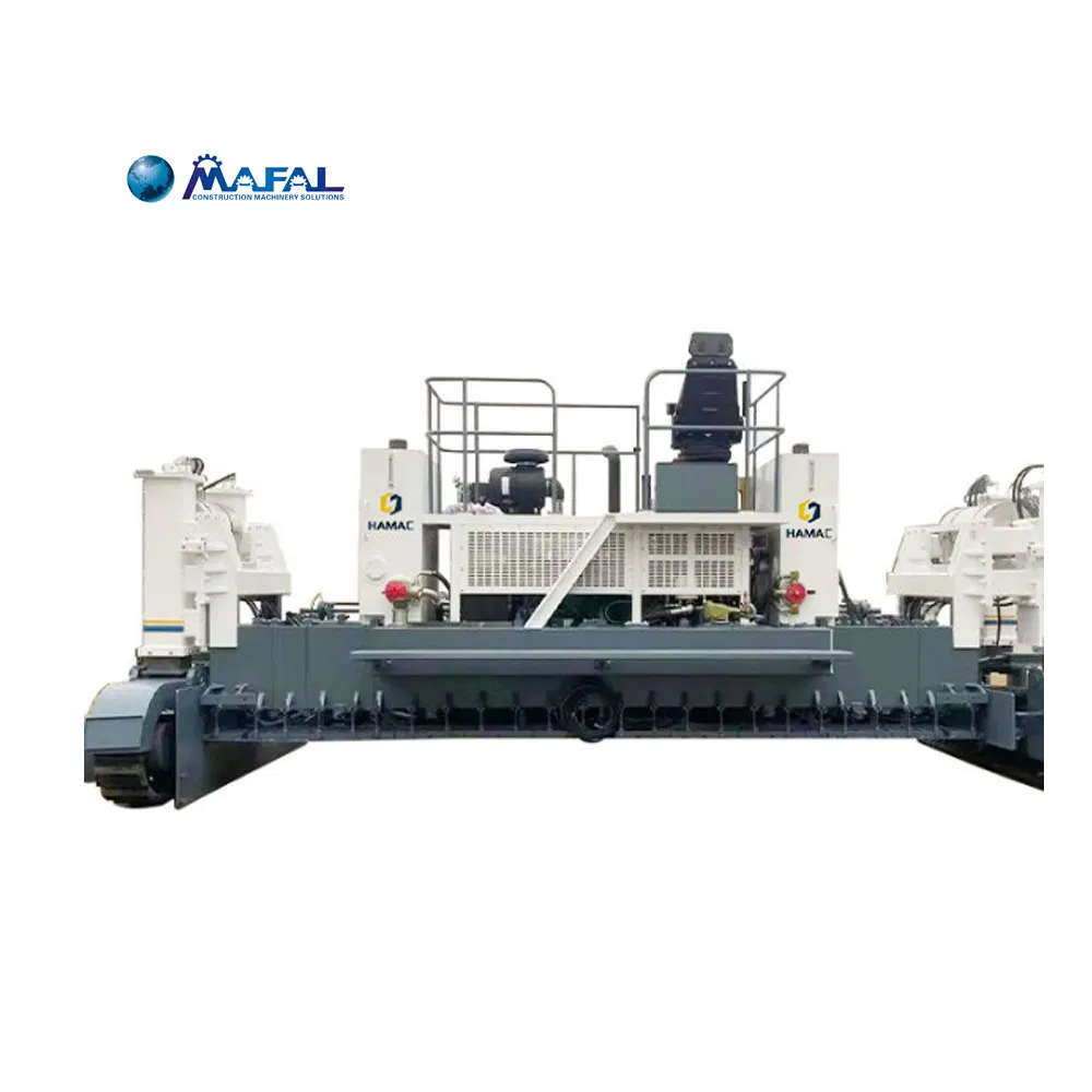 Slipform Canal Paver Sp8000 Curb Machine 12m Mesin Slipform Paver Concrete for Sale