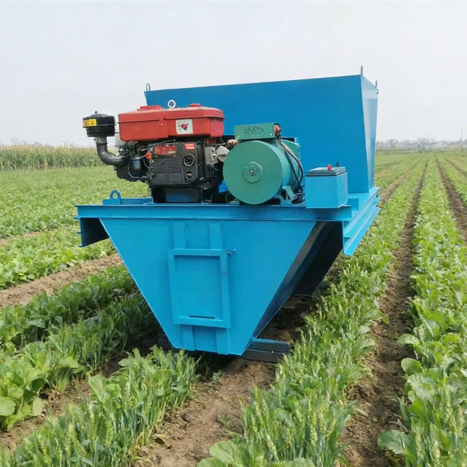 Cast-in-Place Canal Equipment for Sale Single-Pass Farmland Ditch Forming Equipment Custom U-Shaped Canal Forming Machine