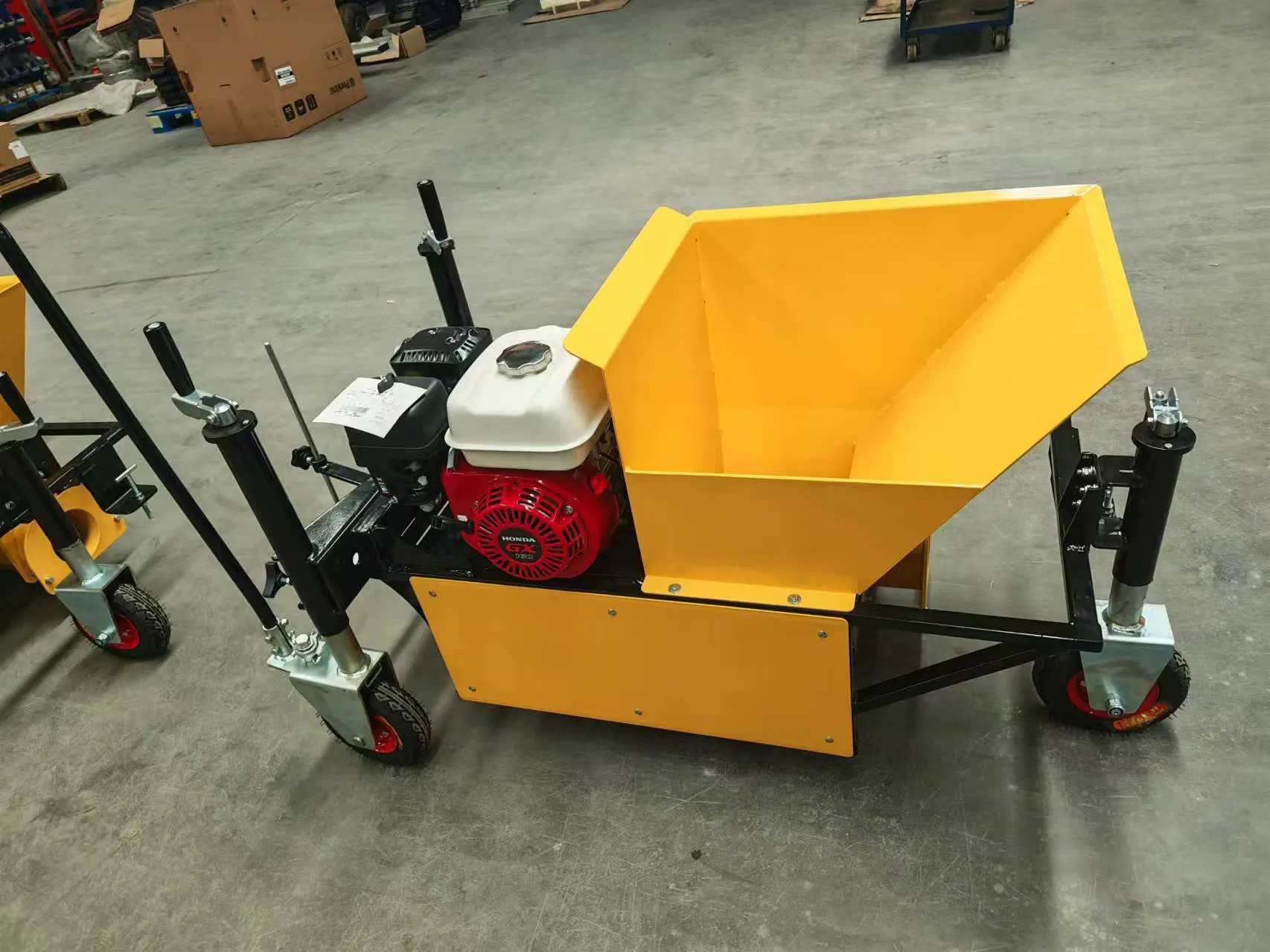 User-Friendly Hand-Push Curb Paver for Smooth Edge Work
