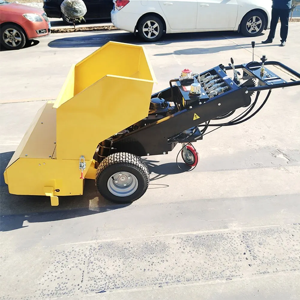 China Brand Mini Wheel Crawler Wheel Road Concrete Machine Asphalt Small Pitch Asphalt Paver