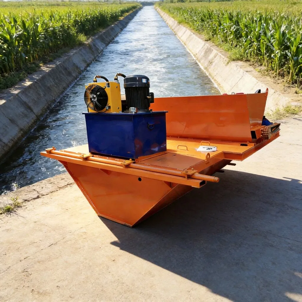 Automatic Canal Paverconcrete Channel Forming Machineconcrete Canal Lining Machine