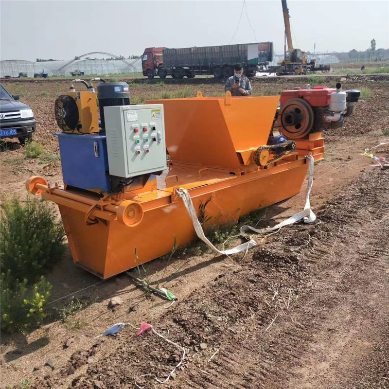 Concrete Ditch Forming Machine Lining Drainage Pipeline Trenching Machine
