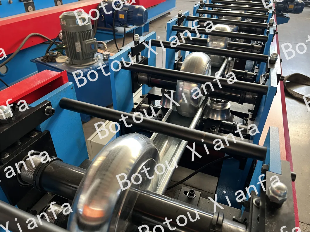 Main rollers detail