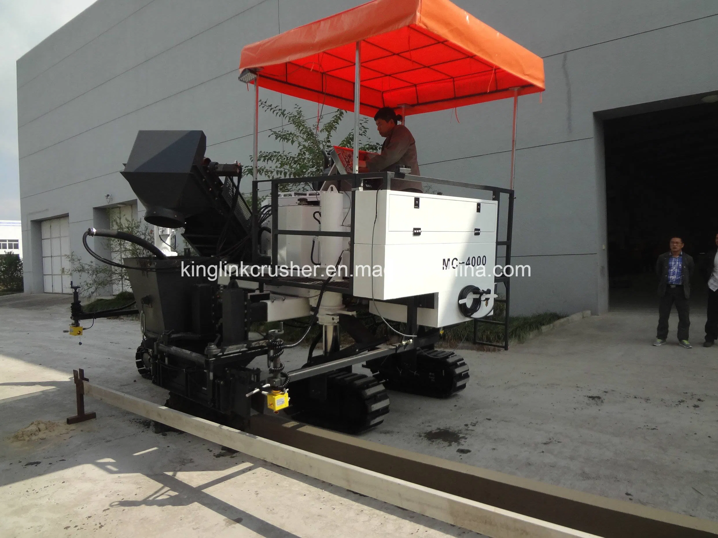 Powercurb Concrete Curb Slipform Paver Mc4000 for Road Curb, Barrier and Gutter