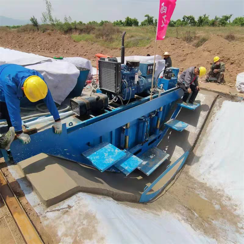 Chinese Factory Price Ditch Forming Machine Trench Forming Machine Automatic Concrete Ditch Making Equipment for Drainage
