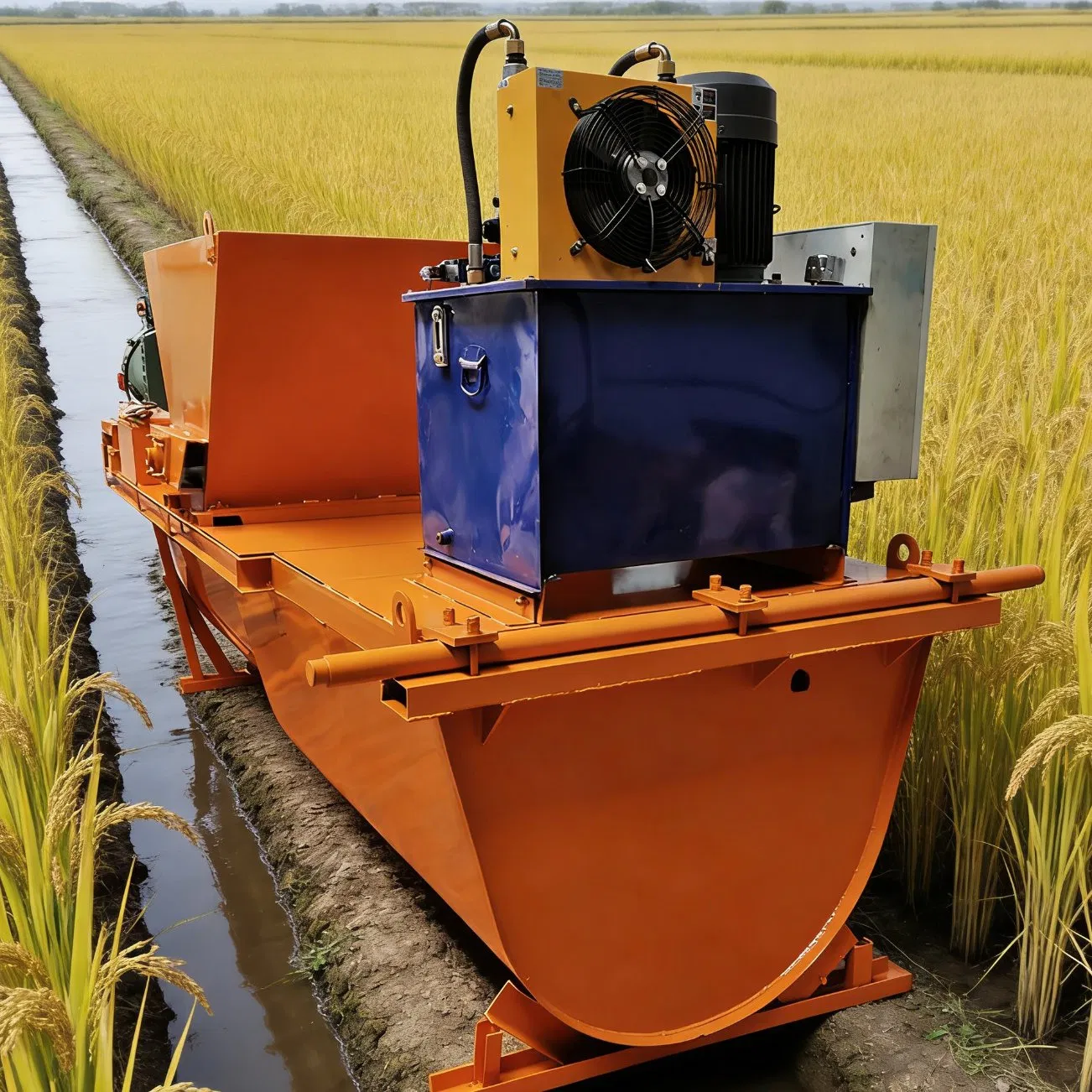 Save Time, Save Money, Save Laborhydraulic Drainage Canal Forming Machine2-Meter Canal Forming Machinecanal Slipform Machine