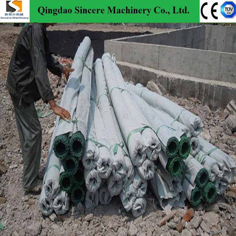 Plastic Filter Ditch Pipe Extrusion Production Machine, Mesh Seepage Drainage Pipe Extrusion Line