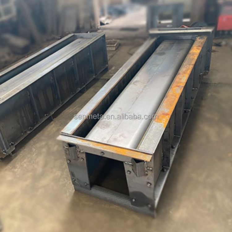 Lower Price Factory Supplier Sale U Shape Channel Precast Concrete Drain Trench Mold Forming Machine for Rain Storm Pipeline