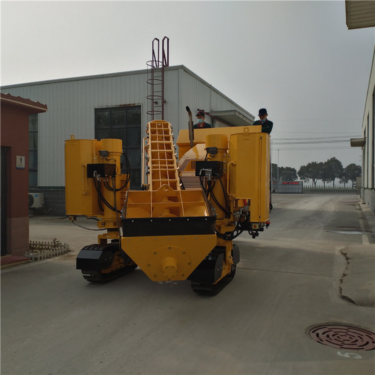 Cement Borders Paving Laying Machine Slip-form Paver Block Machine