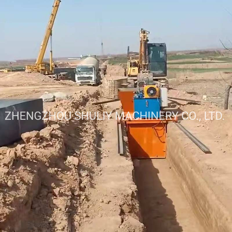 Customized Ditches Side Ditch Machine Concrete Channel Lining Machine