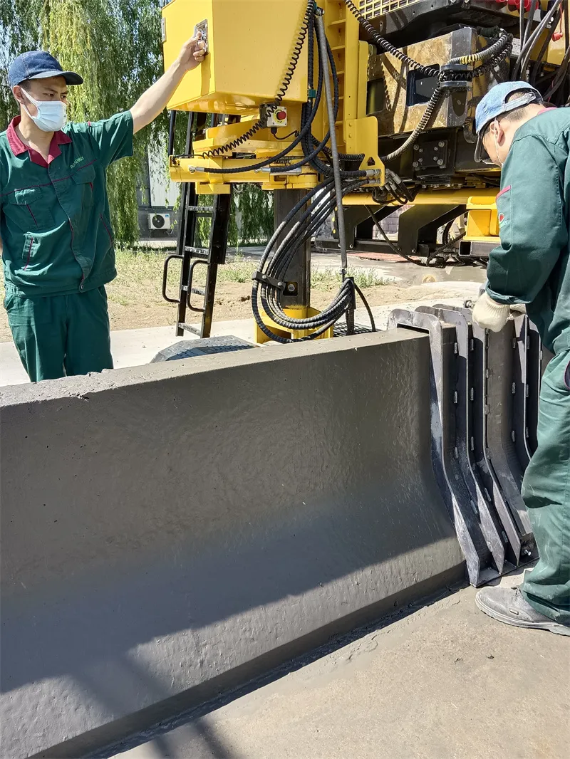 ditches paver Construction Machinery 9.5m Width Slip-form Concrete Paver