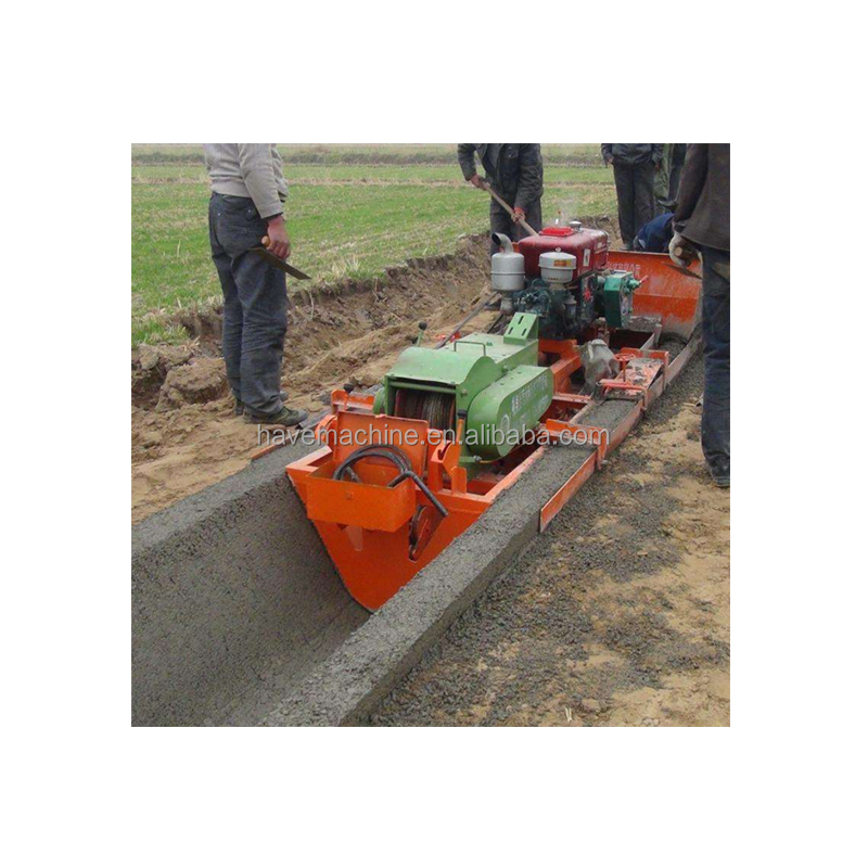 Ditch moulding machine