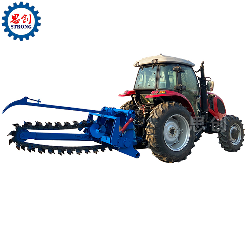 Cheap Double Chains Ditch Machine for Farming Tractor